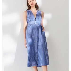 Urban Outfitters blue striped dress